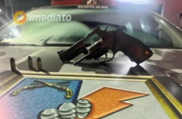 Polícia apreende arma de fogo durante operação em área de intenso tráfico no São José