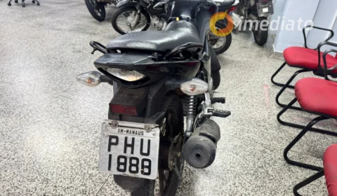 Homem é preso com motocicleta adulterada no Parque Solimões, em Manaus