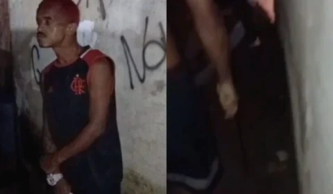 Tribunal do crime: vídeo mostra punição a homem por dívida de drogas na Vila Vintém