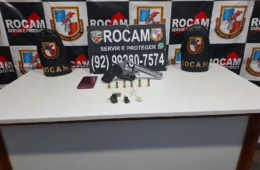 Rocam deflagra operação e prende homem foragido com arma de fogo no Amazonas