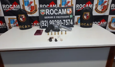 Rocam deflagra operação e prende homem foragido com arma de fogo no Amazonas