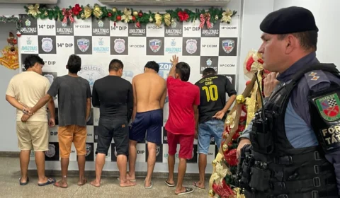 PMAM desmantela ponto de tráfico e apreende armamentos pesados na Zona Leste de Manaus