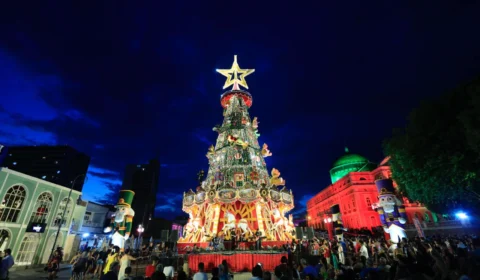 ‘O Mundo Encantado do Natal’ encerra com música, tradição e celebração cultural no Largo São Sebastião