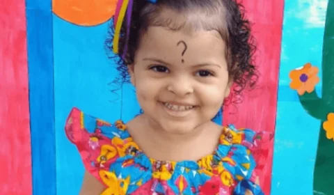 Menina de dois anos baleada na cabeça em Pilares permanece em estado grave