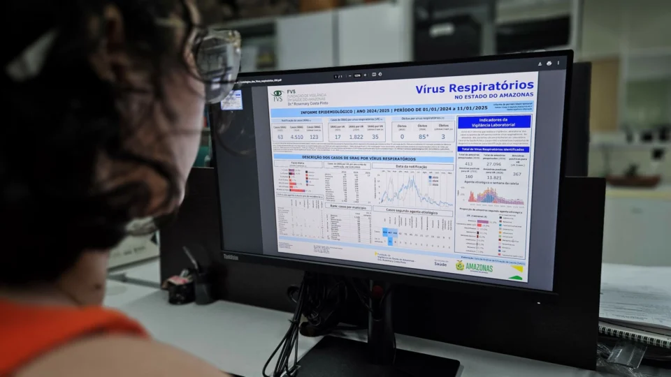 Vírus respiratórios: AM registra 1.839 casos, sendo 35 nas últimas 3 semanas