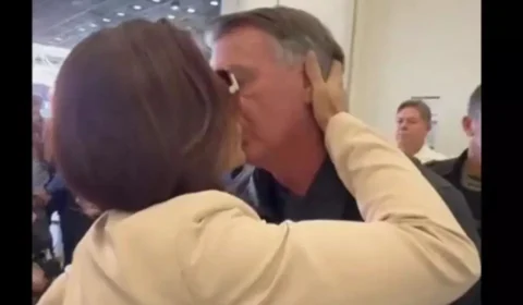 Bolsonaro se emociona após Michelle partir para posse de Trump: ‘Enorme perseguição’