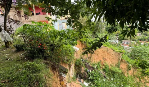 Tragédia anunciada: Risco de deslizamento de barranco na Zona Norte