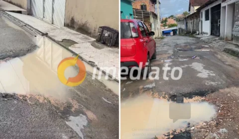 Moradores da rua Gaspar, cobram reparos na infraestrutura e limpeza no bairro Riacho Doce