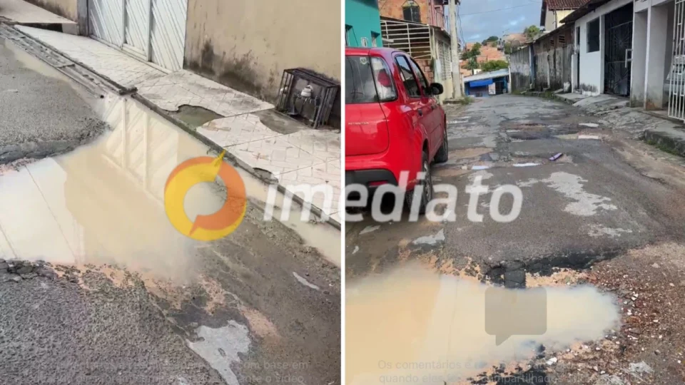 Moradores da rua Gaspar, cobram reparos na infraestrutura e limpeza no bairro Riacho Doce