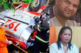 Velório das vítimas do acidente na BR-174 comove Presidente Figueiredo