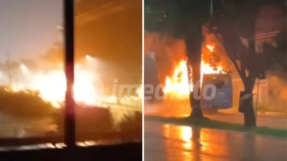 VEJA VÍDEO: ataques e ônibus incendiados paralisam transporte coletivo em Porto Velho