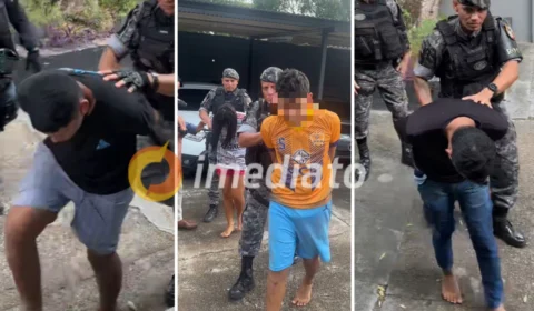 Rocam resgata casal e prende quadrilha envolvida em sequestro e extorsão em Manaus