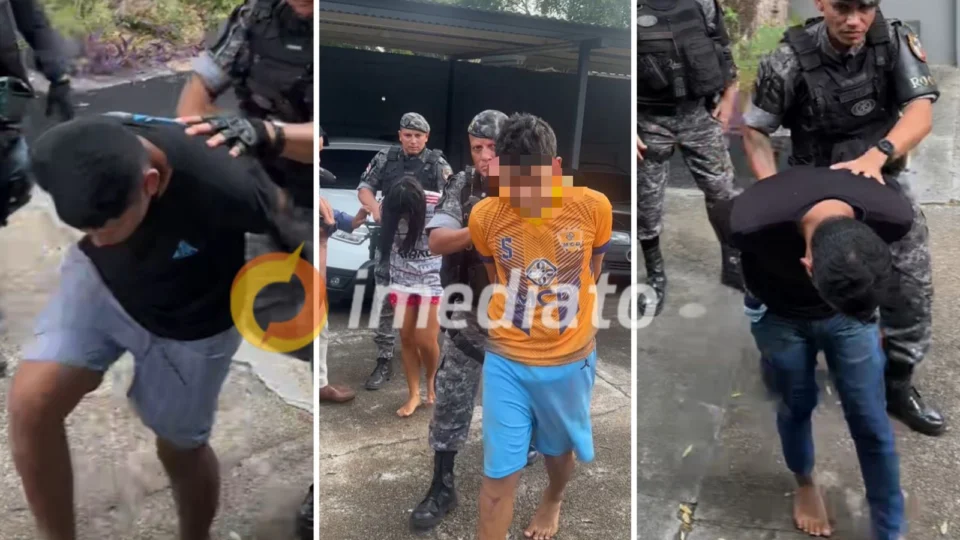 Rocam resgata casal e prende quadrilha envolvida em sequestro e extorsão em Manaus