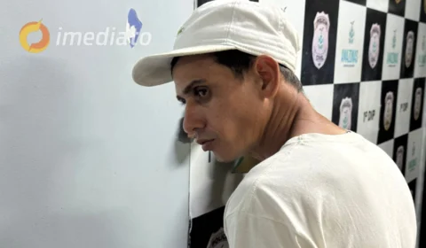 Homem é preso no Centro de Manaus após romper tornozeleira eletrônica e atear fogo
