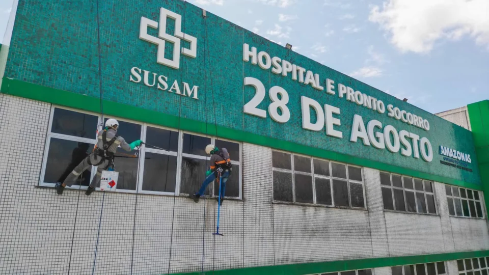Governo do Amazonas segue com as obras de revitalização do Complexo Hospitalar Sul
