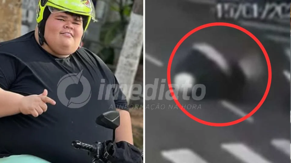 CHOCANTE: influenciador ‘Gordão da XJ’ sofre acidente de moto e vídeo impressiona