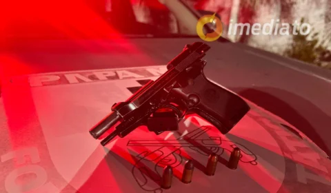Força Tática apreende arma de fogo durante patrulhamento no bairro Grande Vitória