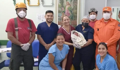 Bombeiros realizam parto de emergência e salvam mãe e bebê em Parintins