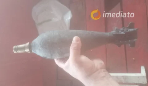 Morador encontra bomba dentro de beco e casas são evacuadas no bairro São Jorge