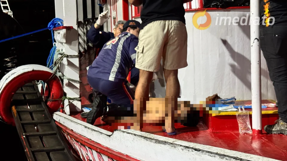 Trabalhador tem perna esmagada durante trabalho na Balsa Amarela, em Manaus