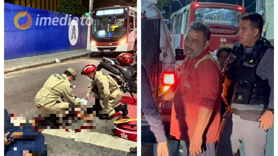 Motorista supostamente embriagado colide em moto e deixa duas pessoas feridas no bairro Zumbi