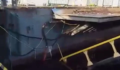 Vídeo: Temporal afeta estrutura do Porto de Manaus e atrapalha embarque de turistas