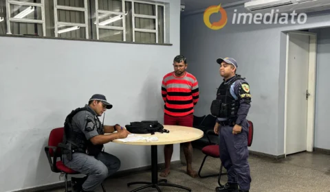 Foragido da justiça é preso após destruir celular durante abordagem no bairro Jorge Teixeira