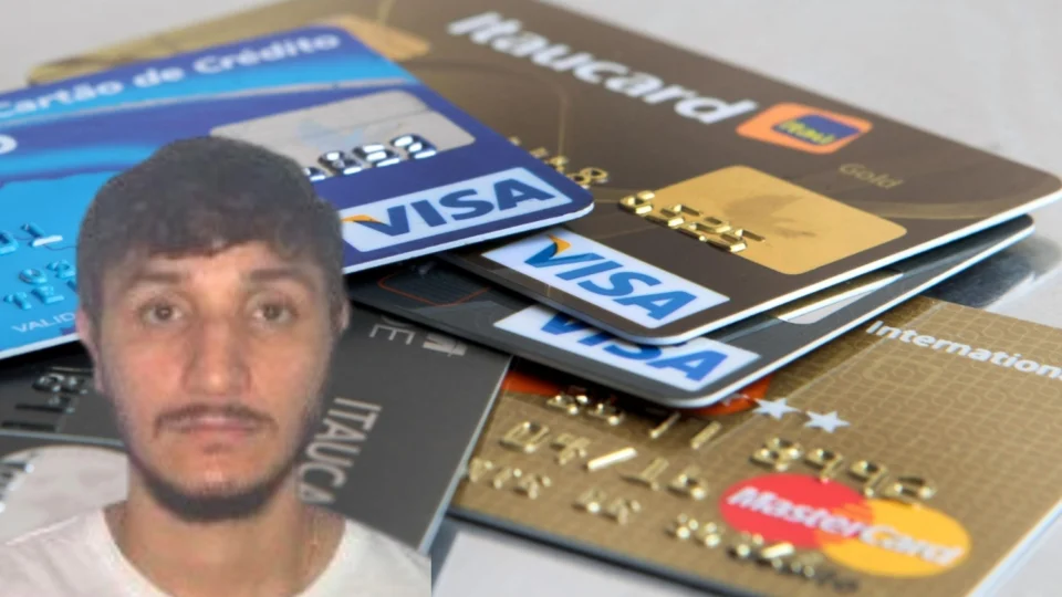 Suspeito de aplicar golpes com cartões clonados e causar prejuízo de R$ 200 mil é procurado pela polícia