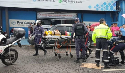 Mulher fica gravemente ferida ao ser atropelada na Grande Circular em Manaus