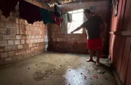Moradores do bairro Colônia Terra Nova enfrentam alagamentos e pedem providências após temporal em Manaus
