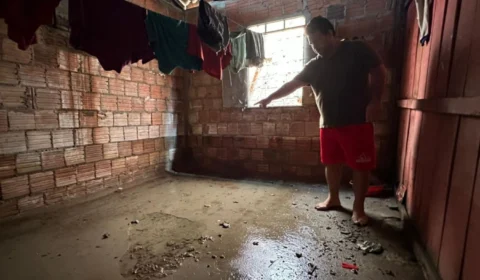 Moradores do bairro Colônia Terra Nova enfrentam alagamentos e pedem providências após temporal em Manaus