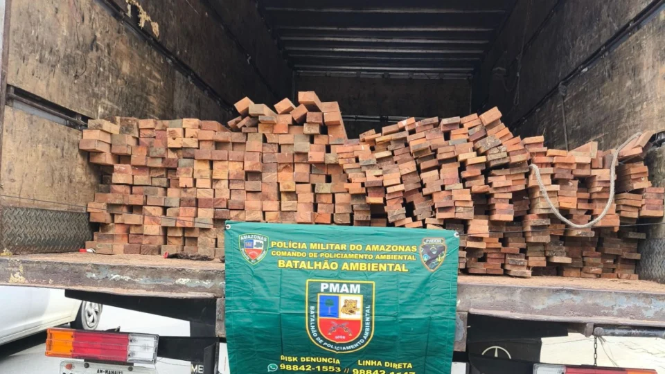 Dupla é presa por crime ambiental em Manaus