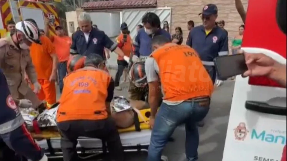 Mulher teve perna amputada em soterramento no bairro Redenção