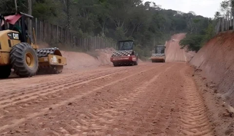 MPAM investiga irregularidades em obra de asfaltamento em Coari