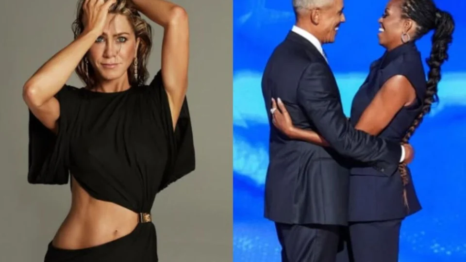 Jennifer Aniston é apontada como pivô da suposta separação entre Barack e Michelle Obama; entenda