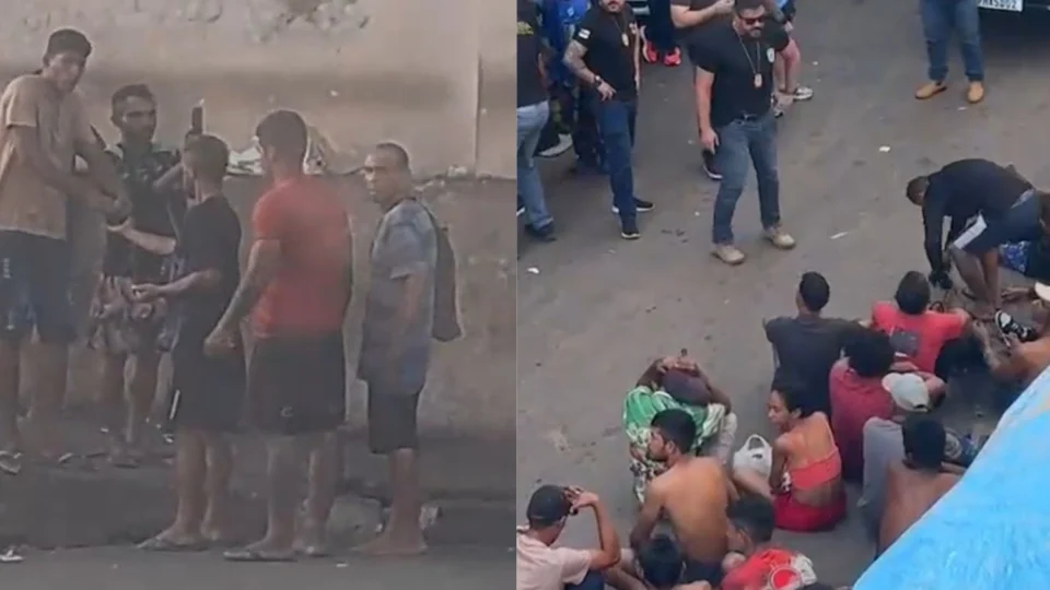 Após vídeo viralizar nas redes sociais, Forças de Segurança realizam operação contra tráfico de drogas no Centro de Manaus