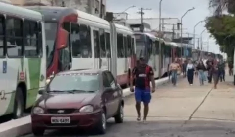 “Foi um protesto por falta de pagamento e durou 20 minutos”, diz vice-presidente do sindicato dos rodoviários sobre paralisação de ônibus