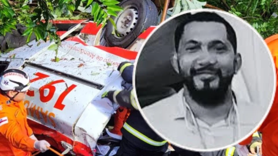 Terceira vítima de capotamento de ambulância do Samu na BR-174 morre após 13 dias de internação