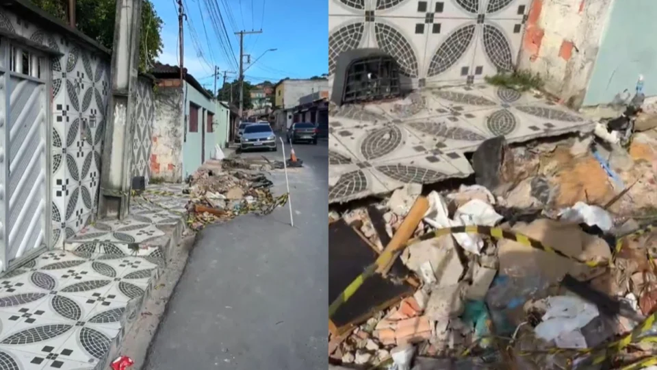 Buraco em rua do bairro Riacho Doce gera transtornos para moradores em Manaus