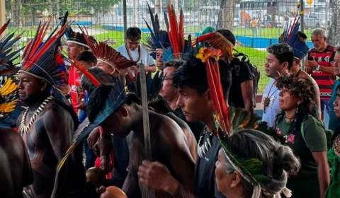 Indígenas ocupam sede da Seduc em Belém em defesa da educação escolar indígena