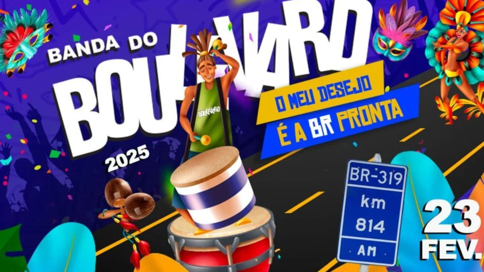 Tema da Banda do Boulevard 2025 é sobre a BR-319