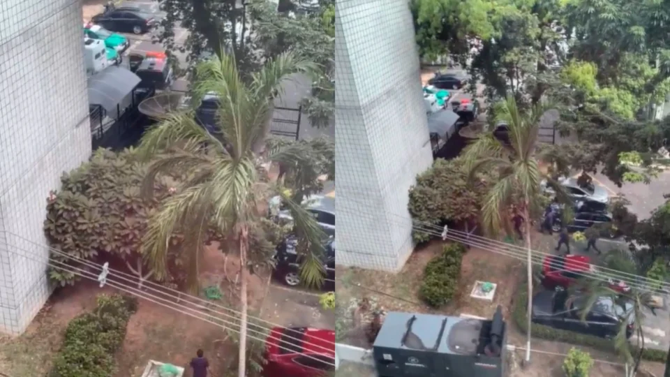 VEJA O VÍDEO; Preso tenta fugir de Fórum em Manaus e é capturado