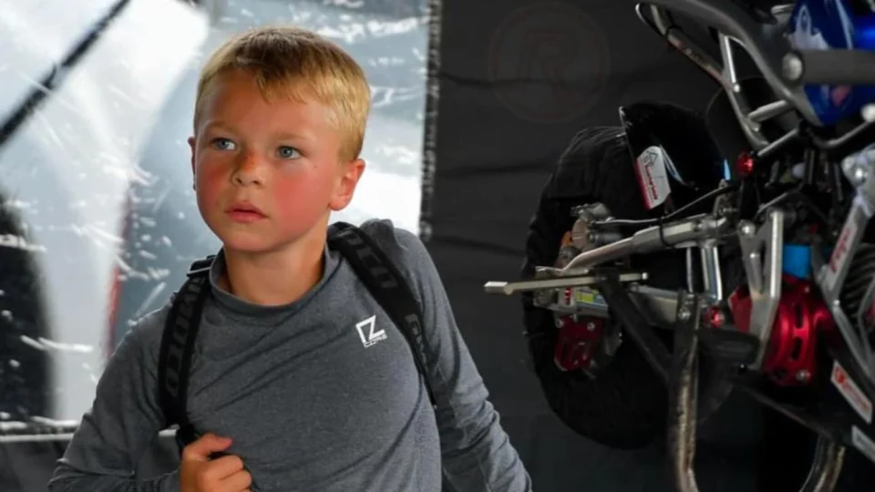 Piloto mirim de 7 anos e sobrinho de Collin Veijer morre após grave acidente