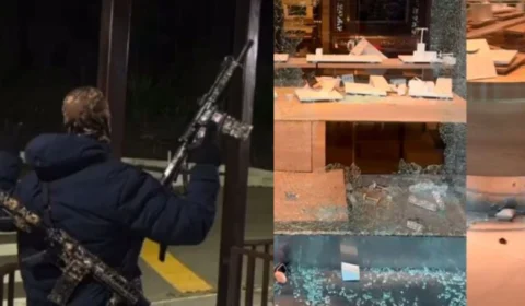 Segundo assaltante do Manauara Shopping morto em confronto com a PC-AM ostentava armas nas redes sociais