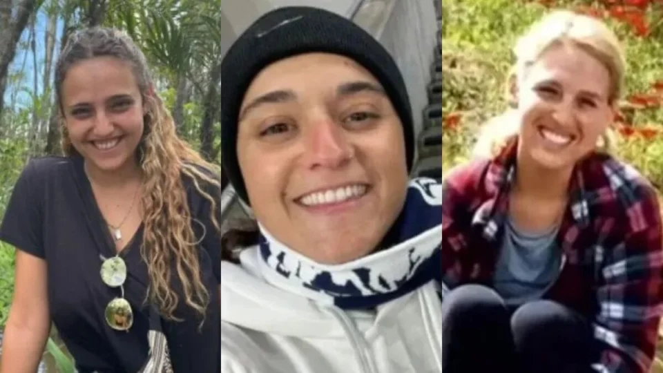 Três reféns são libertadas pelo Hamas em acordo de cessar-fogo com Israel