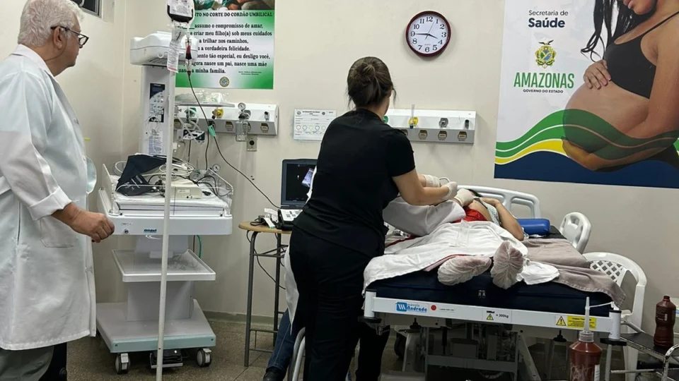 Pioneirismo na saúde: Indígena recebe primeira transfusão intrauterina da rede pública do Amazonas