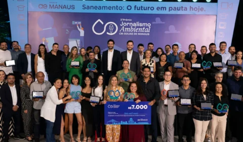 Profissionais são reconhecidos no 3º Prêmio Águas de Manaus de Jornalismo Ambiental