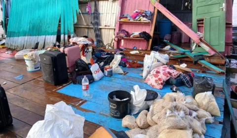 Marinha emite nota e informa que coordena buscas por mãe e três filhos desaparecidos no Rio Madeira