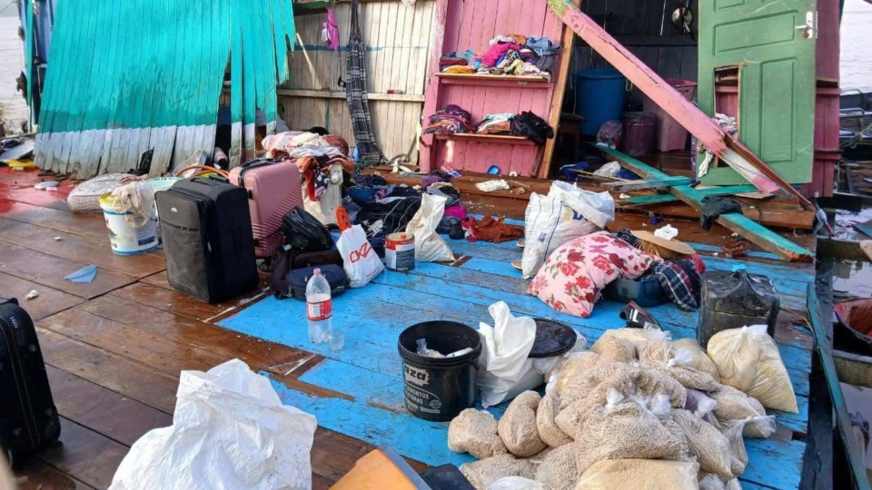 Marinha emite nota e informa que coordena buscas por mãe e três filhos desaparecidos no Rio Madeira