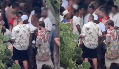 VEJA VÍDEO: mais de 30 homens são flagrados se relacionando na praia do Arpoador